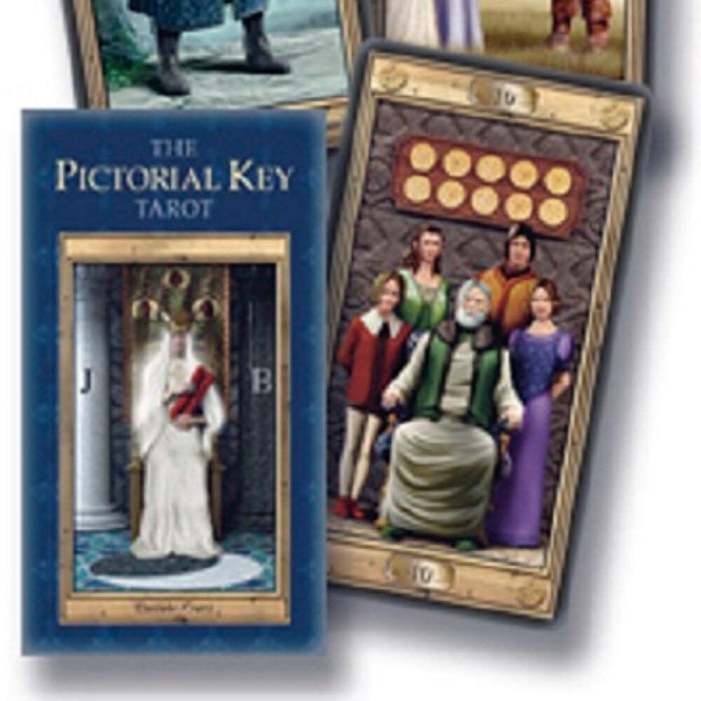 Pictorial Key Tarot, beginner deck, spell work, cards and guidebook New Sealed